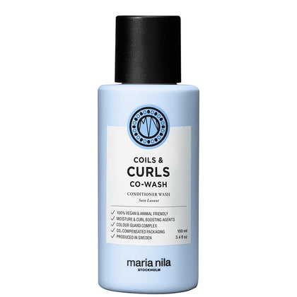 Maria Nila Coils & Curls Conditioner Wash Shampoo