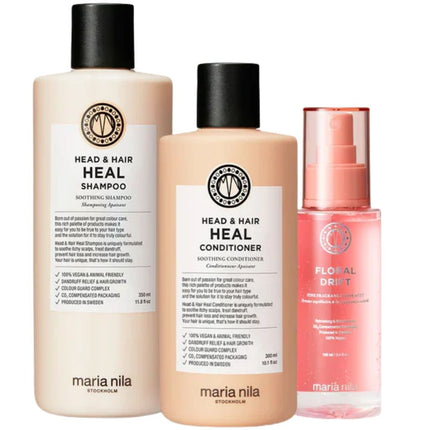 Maria Nila Head & Hair Heal Beauty Box - 350+300+100ml
