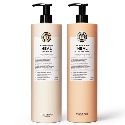 Maria Nila Head & Hair Heal Care Set  XL - 1000ml+1000ml