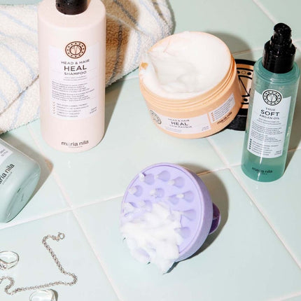 Maria Nila Scalp Brush Lavender Blue