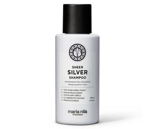 Maria Nila Sheer Silver Duo Travelsize - 2x100ml