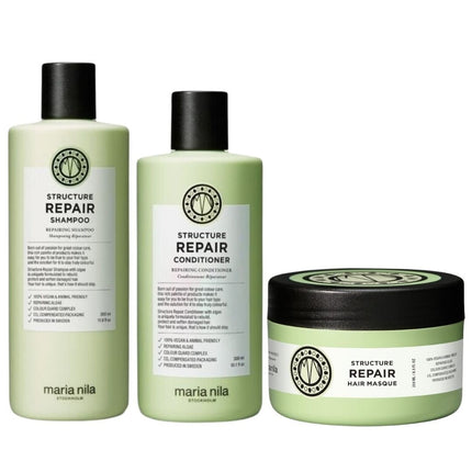 Maria Nila Structure Repair Luxe Set - 350+300+250ml