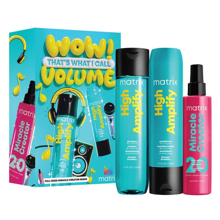 Matrix High Amplify Holiday Dream Hair Gift Set - 300+300+200ml