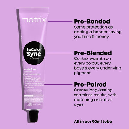 Matrix SoColor Sync Tone on Tone - 90ml