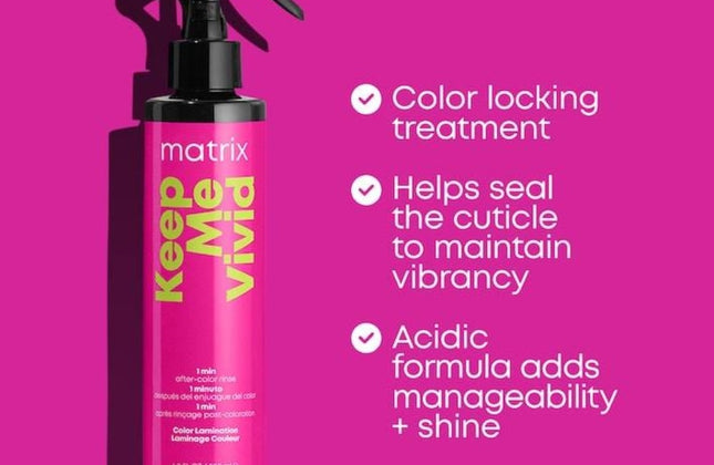 Matrix Total Results Keep Me Vivid Colored Lamination Hairspray - 200ml