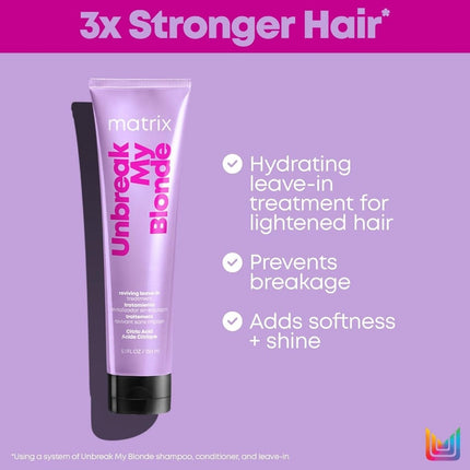Matrix Total Results Unbreak My Blonde Leave-in Treatment - 150ml