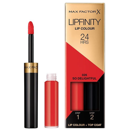 Max Factor Lipfinity Liquid Colour Lipstick - 2,3ml+1,9g
