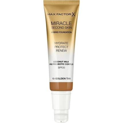 Max Factor Miracle Second Skin Hybrid Foundation - 30ml