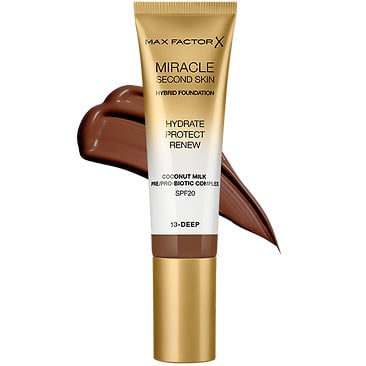 Max Factor Miracle Second Skin Hybrid Foundation - 30ml