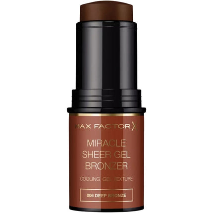 Max Factor Miracle Sheer Gel 006 Deep Bronzer - 8g