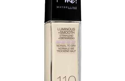 Maybelline Fit Me Luminous + Smooth SPF18 Foundation - 30ml