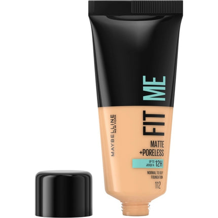 Maybelline Fit Me Matte + Poreless Foundation Tube - 30ml