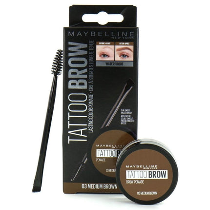 Maybelline Maybelline Tattoo Brow Waterproof Pomade 03 Medium Brown