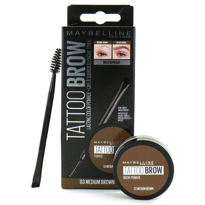 Maybelline Maybelline Tattoo Brow Waterproof Pomade 03 Medium Brown