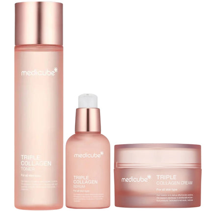 Medicube Triple Collagen Complete Set - 140+55+50ml