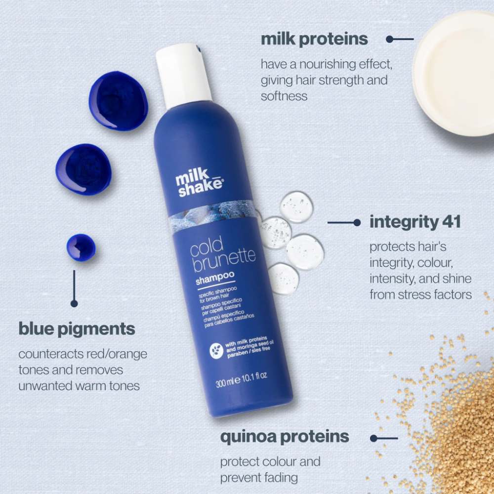 Milk Shake Cold Brunette Shampoo - 300ml