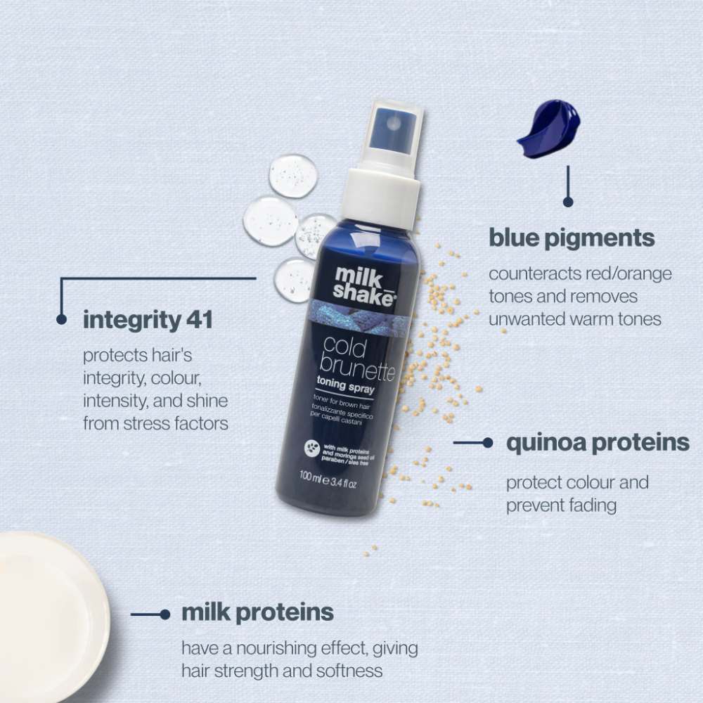 Milk Shake Cold Brunette Toning Spray - 100ml