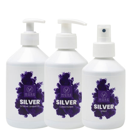 More Haircare The Complete Silver Set - 2x250+200ml