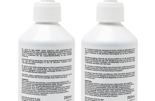 More Haircare The Silver Set - 2x250ml