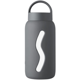 Muuki Mini Glass Bottle Smoke Grey - 500ml