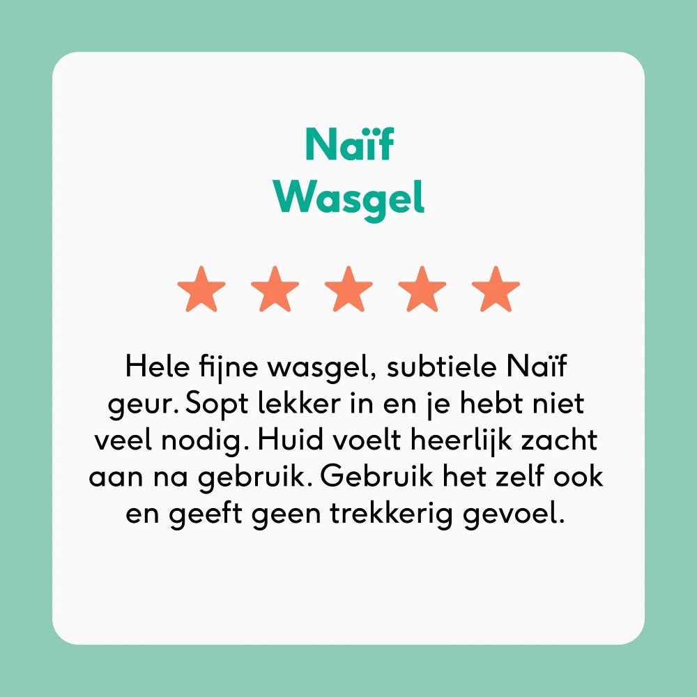 Naïf Baby & Kids Cleaning Wash Gel - 500ml