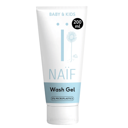 Naïf Baby & Kids Cleansing Wash Gel - 200ml