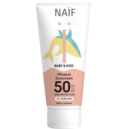 Naïf Baby & Kids Mineral Sunscreen 0% Perfume SPF50