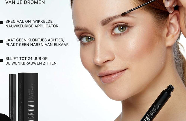 Nanobrow Black Shape Mascara - 7ml