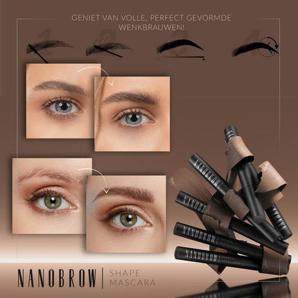 Nanobrow Brown Shape Mascara - 7ml