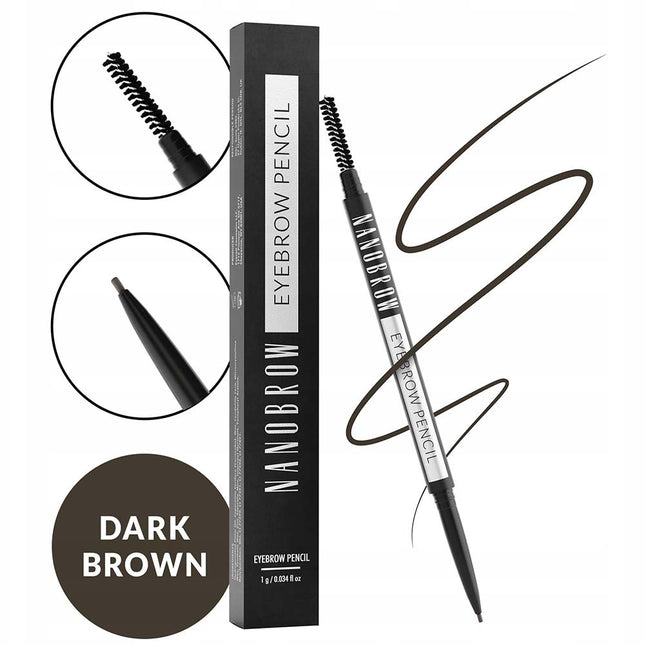 Nanobrow Dark Brown Eyebrow Pencil