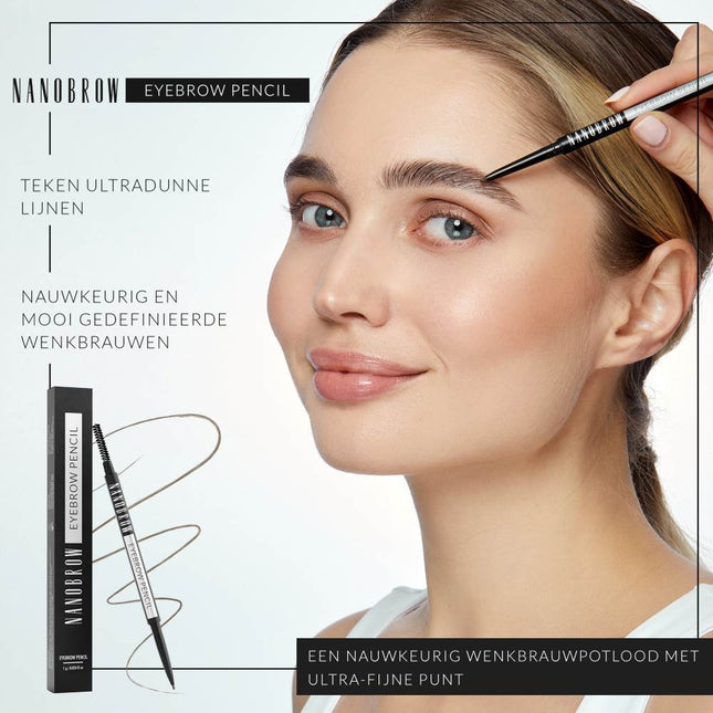 Nanobrow Dark Brown Eyebrow Pencil