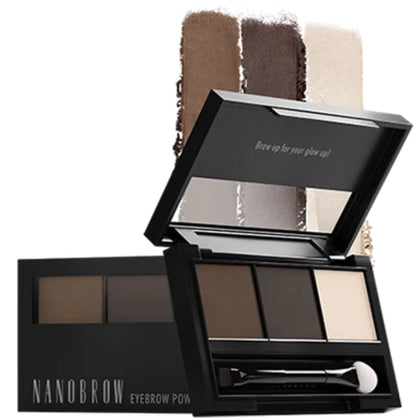 Nanobrow Eyebrow Powder Kit Dark - 4gr