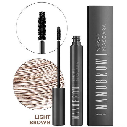 Nanobrow Light Brown Shape Mascara - 7ml