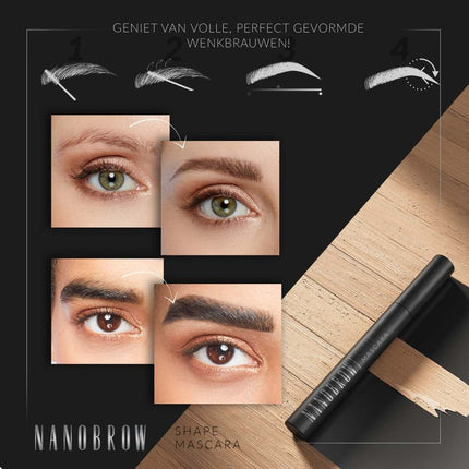Nanobrow Light Brown Shape Mascara - 7ml