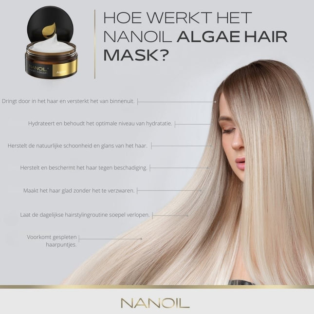 Nanoil Algae Hair Mask - 300ml