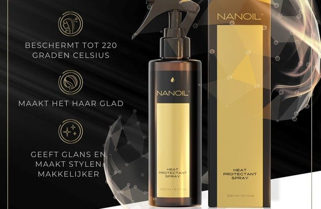 Nanoil Heat Protectant Spray - 200ml