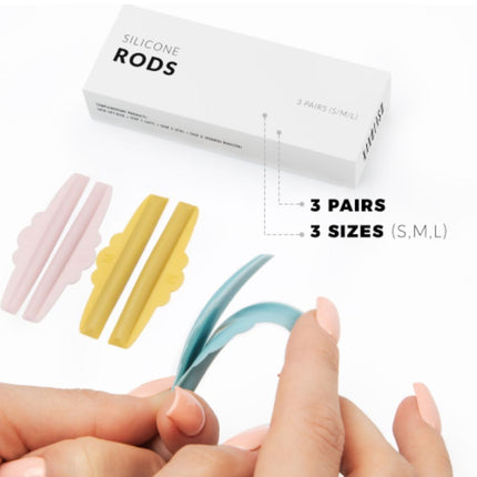 Nanolash Silicone Rods - 3pcs