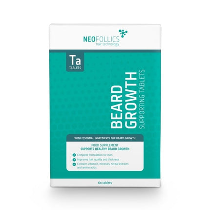 Neofollics Beard Growth Supporting Tablets - 60st