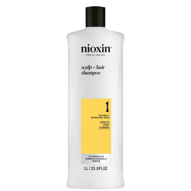 Nioxin System 1 Light Thinning Shampoo - 1000ml