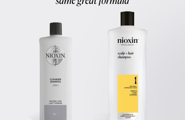 Nioxin System 1 Light Thinning Shampoo - 1000ml