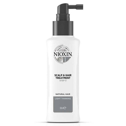 Nioxin System 1 Scalp Treatment Natural Untreated Hair - 100ml - Sale