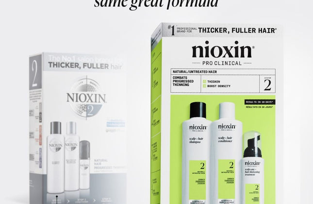Nioxin System 2 Loyalty Kit Progressed Thinning - 300+300+100ml