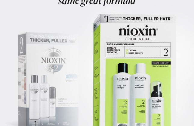 Nioxin System 2 Progressed Thinning Trial Kit - 150+150+40ml