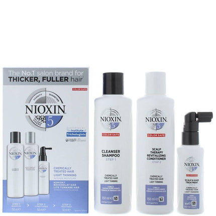 Nioxin System 5 - Trial Kit - 150x150x40ml
