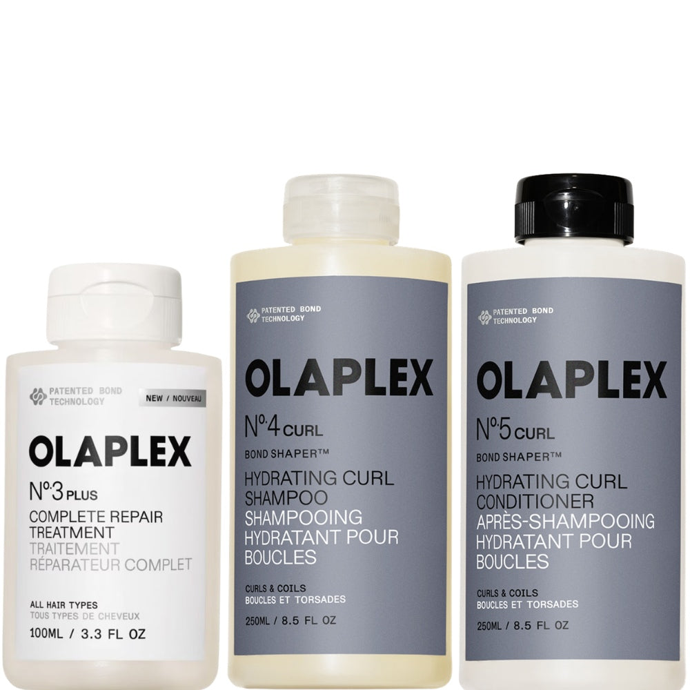 Olaplex Curl Transformation Set No. 3 plus, No. 4 & No. 5