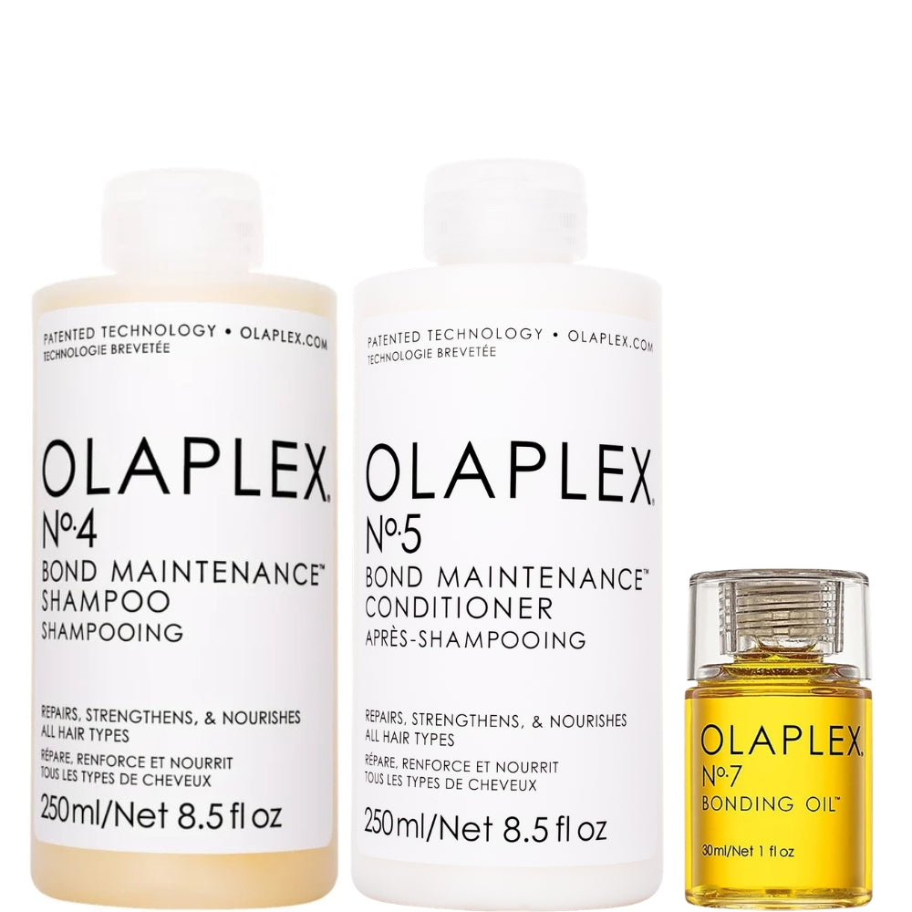 Olaplex Hair Repair & Shine Set No. 4, No. 5 en No. 7 - 2X250ml + 30ml