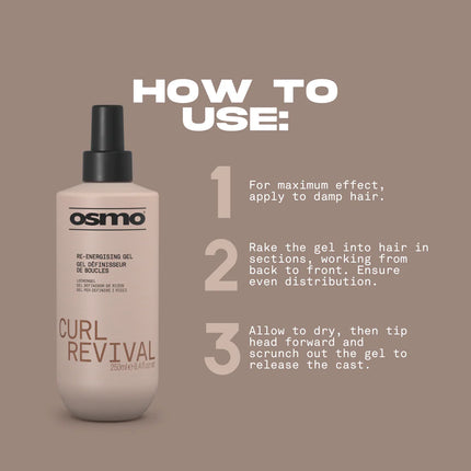 Osmo Curl Revival Re-Energising Gel - 250ml