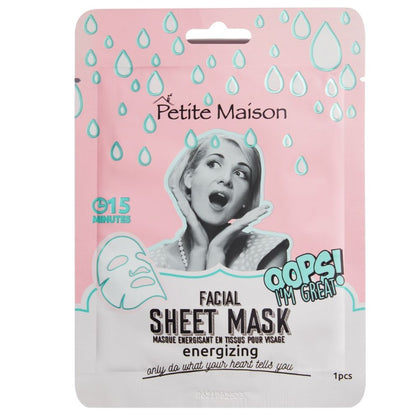 Petite Maison Energizing Facial Sheet Mask - 3x25ml