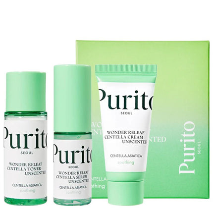 Purito Wonder Releaf Centella Mini Kit Unscented