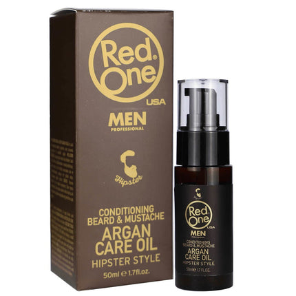 Red One Conditioning Beard & Mustache Argan Oil - 50ml